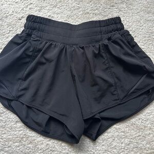 Lululemon black Hotty Hot shorts